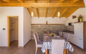 Η κουζίνα ή μικρή κουζίνα στο Gorgeous Home In Visnjan With Wifi +24 φωτογραφίες