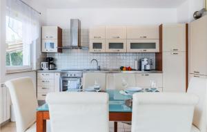 Kuchyň nebo kuchyňský kout v ubytování Gorgeous Apartment In Banjole + 33 fotografií