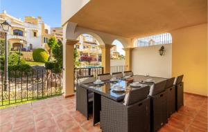 Balkón nebo terasa v ubytování 3 Bedroom Cozy Home In Cartagena