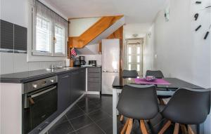 Kuchyň nebo kuchyňský kout v ubytování Holiday Home Cokuni Vi