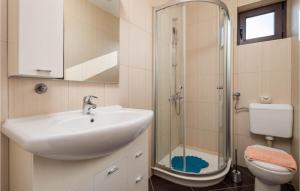 Koupelna v ubytování Stunning Apartment In Barbat Na Rabu + 23 fotografií