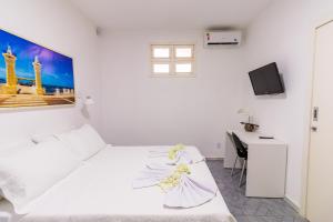 TV a/nebo společenská místnost v ubytování AFS LOFT HOSTEL Aracaju