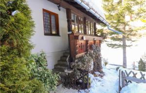 Obiekt Authentisches Ferienhaus zimą