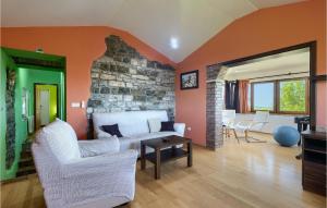 Χώρος καθιστικού στο Villa Nila