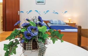 Posteľ alebo postele v izbe v ubytovaní Holiday Apartment Omis 07