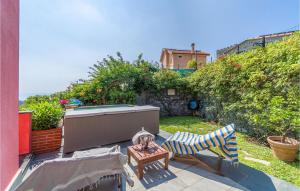 A garden outside Stunning Home In Celle Ligure Sv,