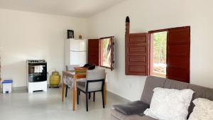 Køkken eller tekøkken på Chale Teiu