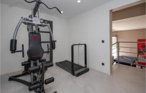 Posilňovňa alebo fitness centrum v ubytovaní Stunning Home In Makarska With Sauna