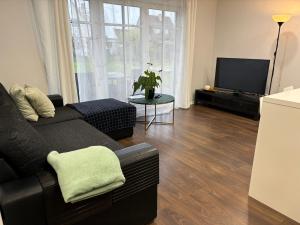 Posezení v ubytování Pärnu Lubja Apartments