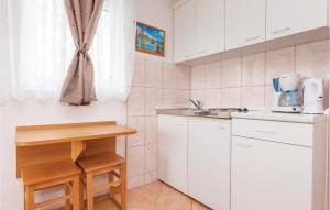 Küche/Küchenzeile in der Unterkunft Awesome Apartment In Crikvenica