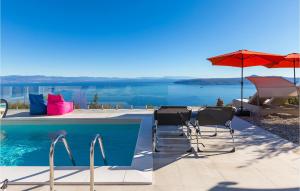 Naturlandskabet i nærheden af feriehuset