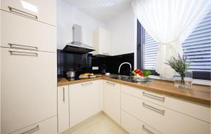 Kuchyňa alebo kuchynka v ubytovaní Beautiful Apartment In Zadar With Wifi