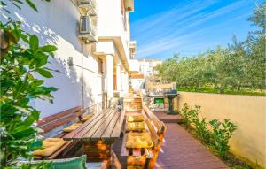 Balkon lub taras w obiekcie Amazing Home In Sv,filip I Jakov
