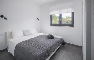 Posteľ alebo postele v izbe v ubytovaní 3 Bedroom Awesome Home In Novigrad