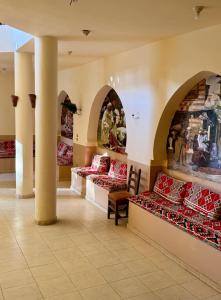 Posezení v ubytování Hotel Sheherazade Luxor
