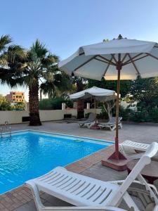 Bazén v ubytování Hotel Sheherazade Luxor nebo v jeho okolí