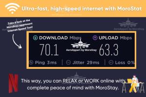 a webpage of a webpage with a sign that reads uploadomedmsg at AeroStay in Nouaceur