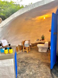Koupelna v ubytování Bahareque glamping