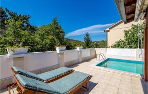 Πισίνα στο ή κοντά στο Gorgeous Apartment In Rijeka