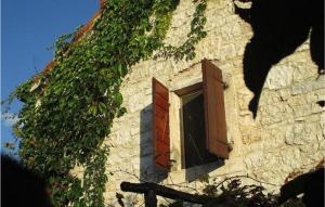 un bâtiment avec du lierre sur son côté dans l'établissement Villa Natural, à Žminj 16 autres photos
