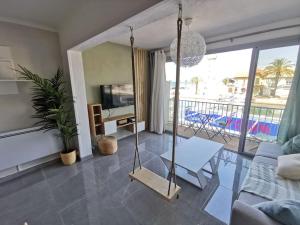 Balkón alebo terasa v ubytovaní SUPERBE APT VUE MER- 6 pers- HYPER CENTRE