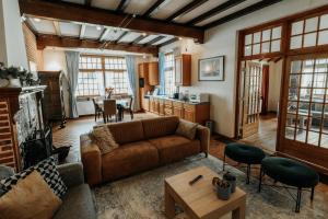 Herberg Erve Kots Logement的休息区