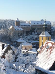 冬天的Hotel Zur Aussicht