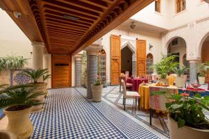 Restaurace v ubytování Riad Andalib