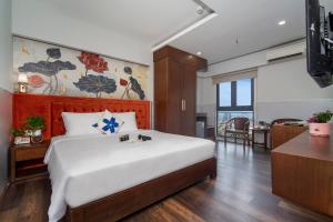Voodi või voodid majutusasutuse Delicate Hotel toas