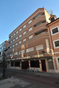 The building in which a vendégházakat is located