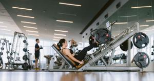 The fitness centre and/or fitness facilities at Hotel Mulia Senayan, Jakarta