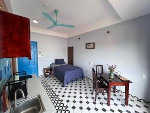 TV a/nebo společenská místnost v ubytování AN BANG CORNER HOUSE