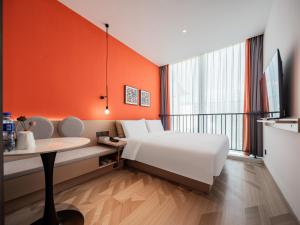 Gambar di galeri bagi Eihausen Awake Hotel Xi'an Bell and Drum Tower Luomashi Pedestrian Street Branch di Xi'an
