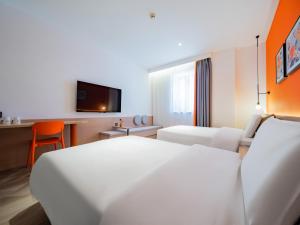 Gambar di galeri bagi Eihausen Awake Hotel Xi'an Bell and Drum Tower Luomashi Pedestrian Street Branch di Xi'an