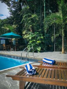 Bazén v ubytování Hotel Yo Kandy nebo v jeho okolí
