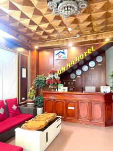 Posezení v ubytování Son Ha Hotel SAPA