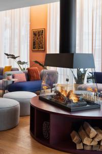 Stay KooooK Leipzig City - Online Check In的休息区