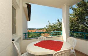 Balkón nebo terasa v ubytování Cozy Apartment In Pula With Wifi
