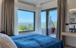 Una cama o camas en una habitación de Villa Nalani