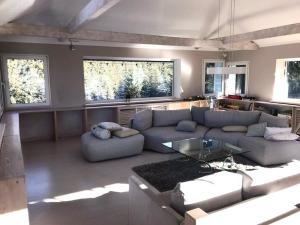 Posezení v ubytování Маєток Ліс і Гори