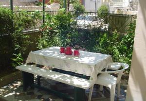 Zahrada ubytování Apartments Nebo