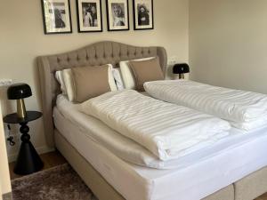 Ein Bett oder Betten in einem Zimmer der Unterkunft GUNDT Amrum