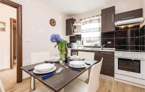 Kuchyňa alebo kuchynka v ubytovaní Awesome Apartment In Icici With Kitchen