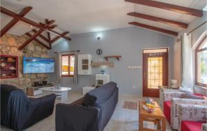 TV a/nebo společenská místnost v ubytování Holiday Home Gradina Iv