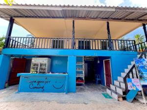 Balkón nebo terasa v ubytování Koh Mook Sea View Bungalow