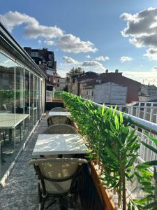 Balkón nebo terasa v ubytování Bade Boutique Hotel Kadıköy