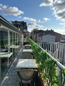Balkón nebo terasa v ubytování Bade Boutique Hotel Kadıköy