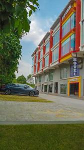 Budova, kde se hotel nachází