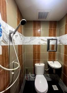 Koupelna v ubytování ARK Business Rawang hotel