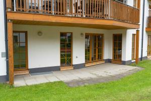 Budynek, w którym mieści się apartament